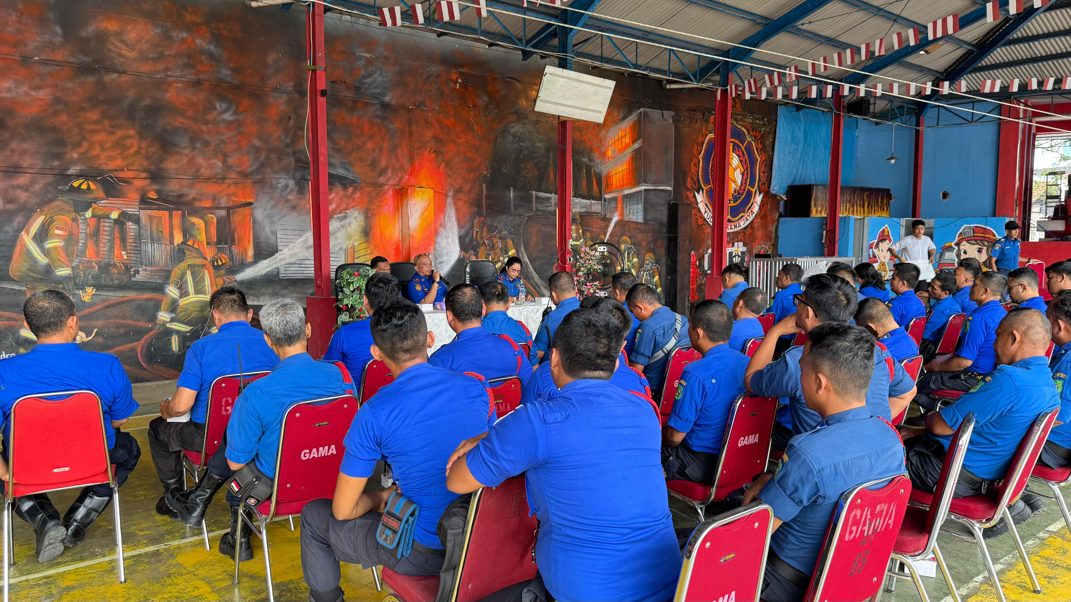 Rapat Kesiapsiagaan DPKP Kota Medan Menjelang Libur Nataru