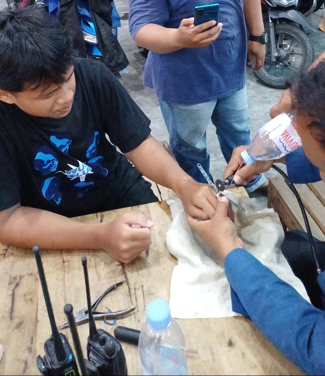 Penanganan Cincin
