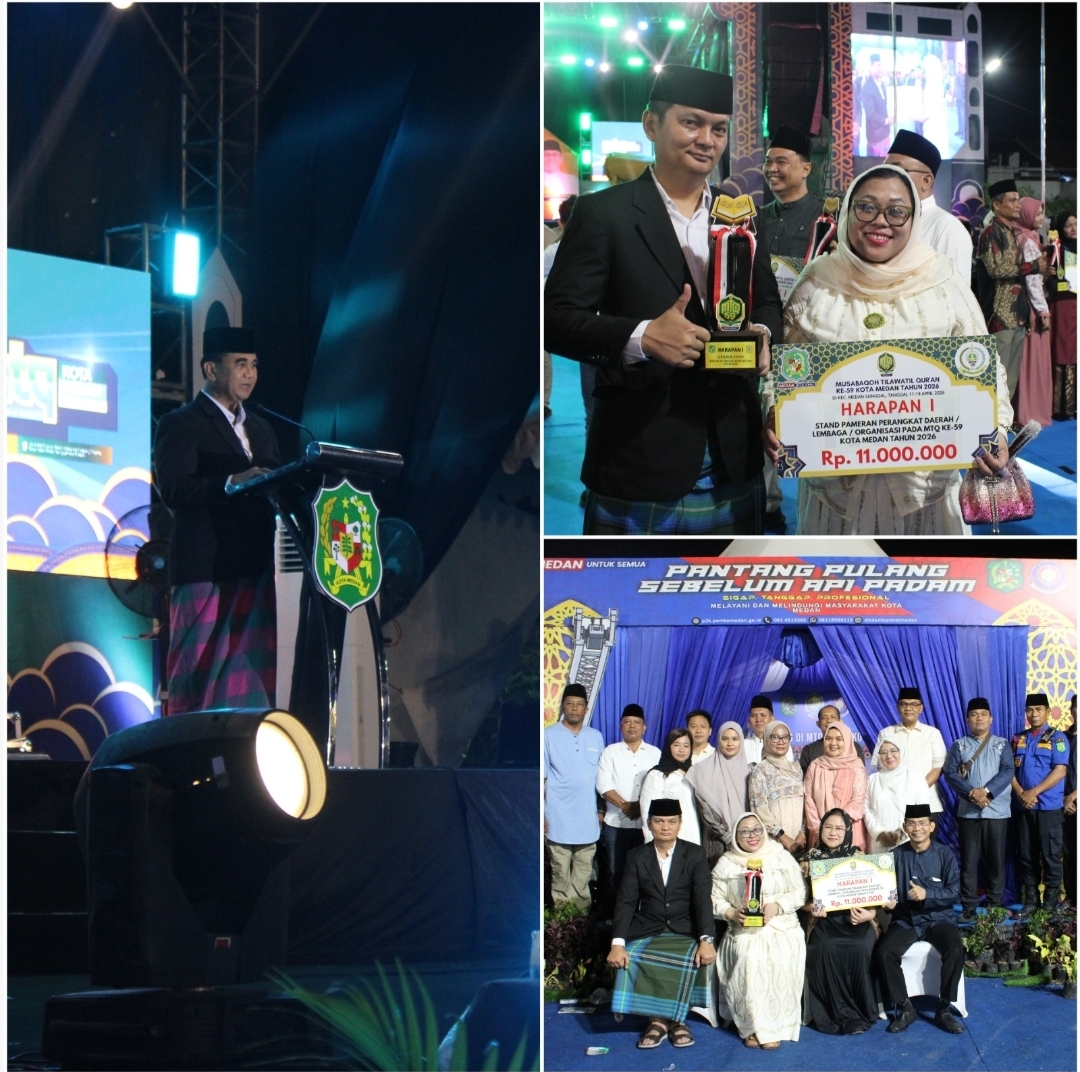 Penutupan Musabaqah Tilawatil Qur'an (MTQ) ke-59 Tingkat Kota Medan Tahun 2026