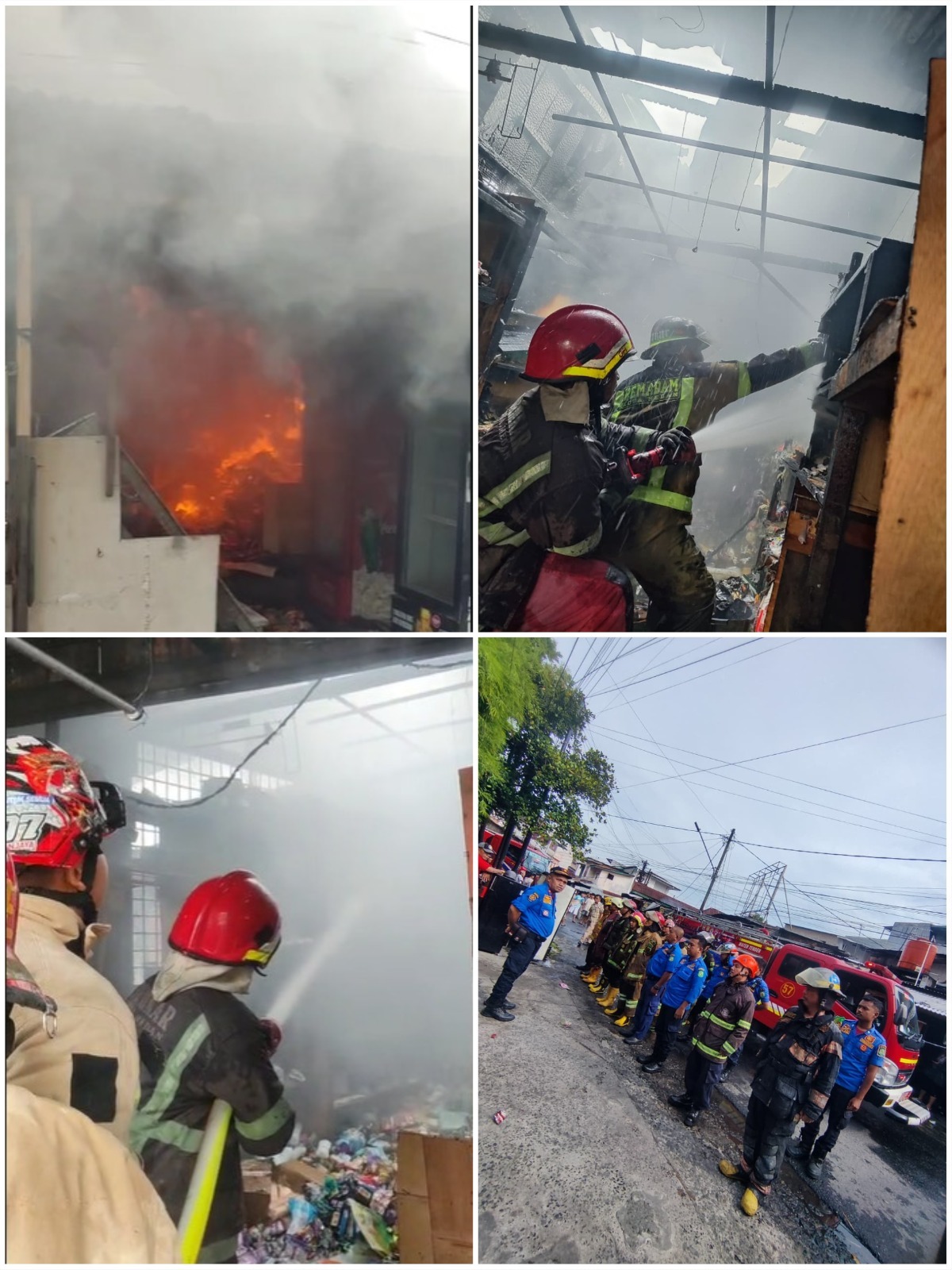 Kebakaran di Jl. Meranti